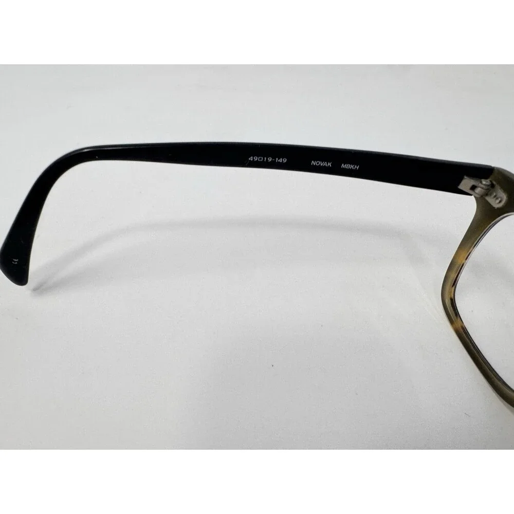 SALT Novak Eyeglass Frames Only 49-19-149 MBKH Handcrafted Japan Made Authentic